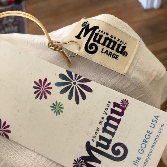 Show me your Mumu white kenny scarf crop bandeau - Picture 8 of 8